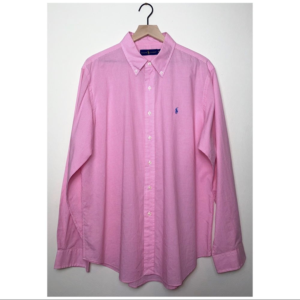 Ralph Lauren / Classic Fit Gingham Shirt (NWOT)